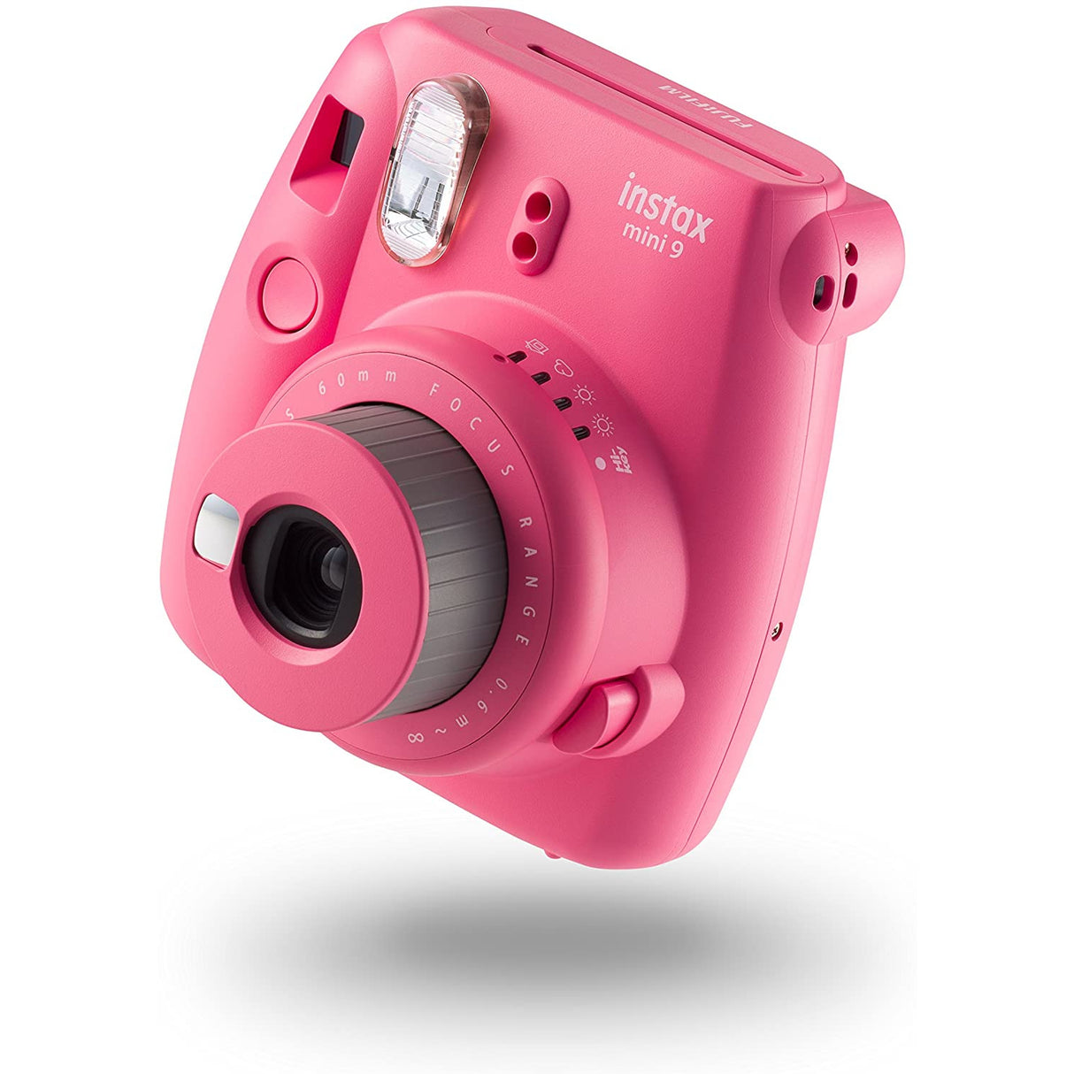 Fujifilm Instax Mini 9 Camera - Ice Blue / Blush Rose / Pink / Purple / Yellow / Cobalt Blue / Flamingo Pink / Lime Green / Smoky White