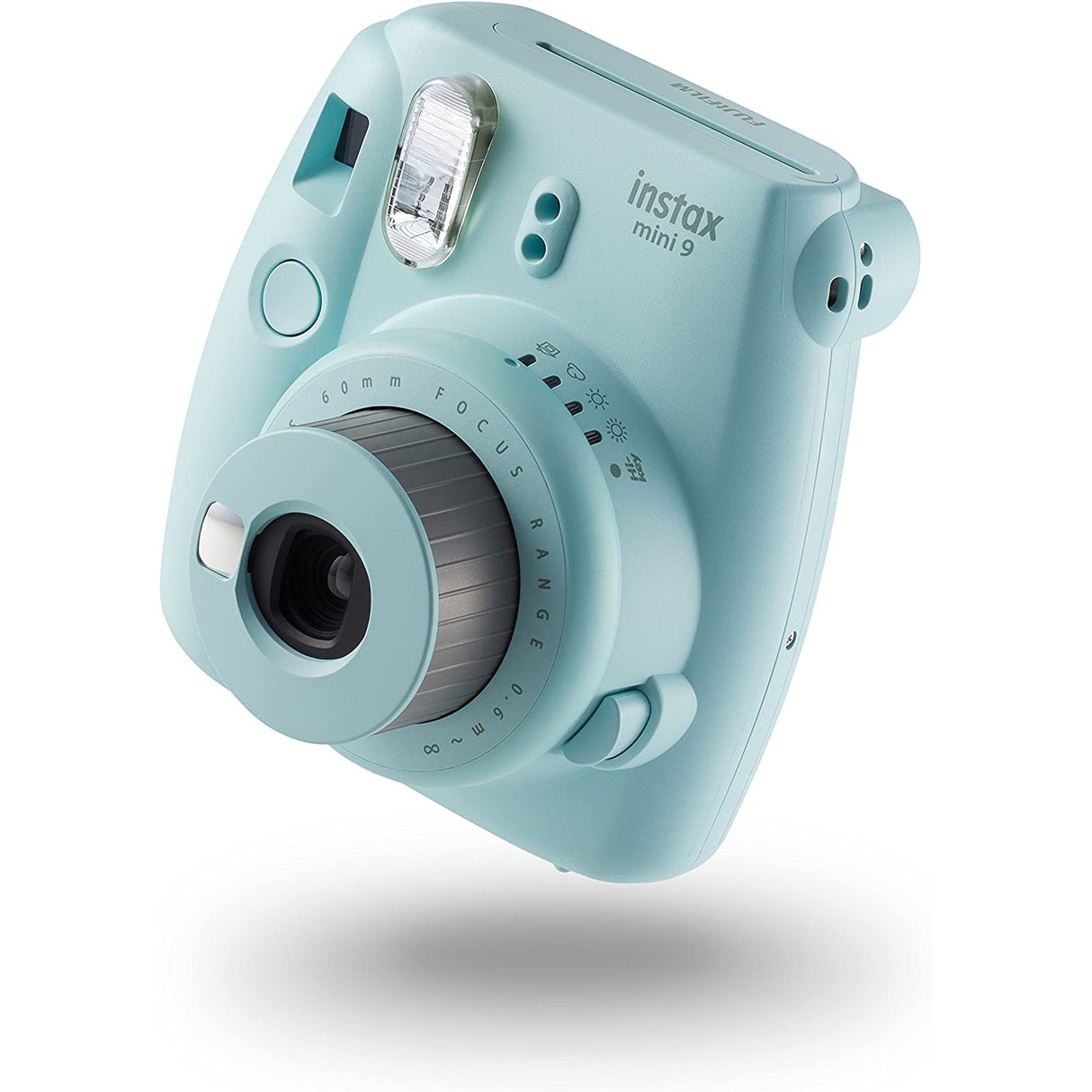 Fujifilm Instax Mini 9 Camera - Ice Blue / Blush Rose / Pink / Purple / Yellow / Cobalt Blue / Flamingo Pink / Lime Green / Smoky White