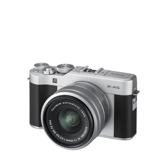 Fujifilm X-A5 Compact System Camera with XC 15-45mm OIS Lens & XC 50-230mm OIS Lens,