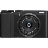 Fujifilm XF10 Digital Compact Camera with 18.5mm Wide Angle Lens, 4K UHD, 24.2MP, Wi-Fi, Bluetooth, 3" LCD Touch Screen, Black