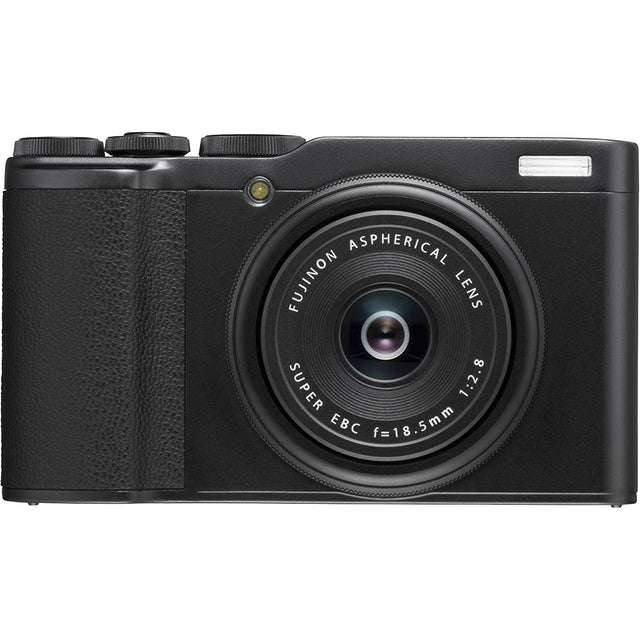Fujifilm XF10 Digital Compact Camera with 18.5mm Wide Angle Lens, 4K UHD, 24.2MP, Wi-Fi, Bluetooth, 3" LCD Touch Screen, Black