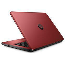 HP 14-AM078NA 14" Laptop, Intel Pentium, 8GB RAM, 2TB HDD, 1BW95EA#ABU, Red