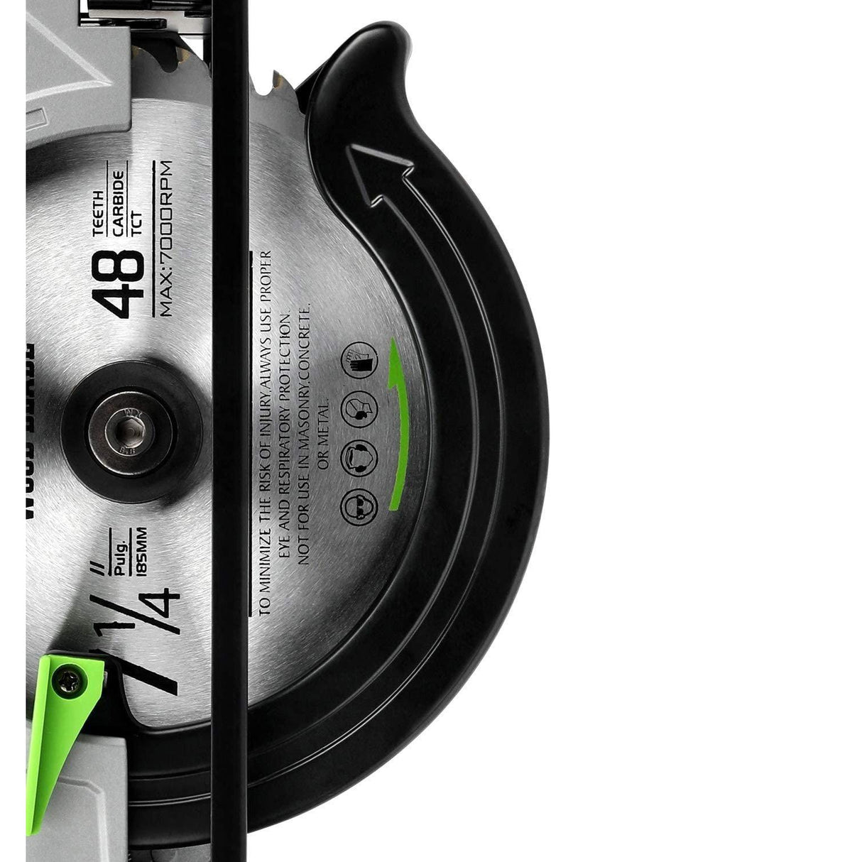 Galax Pro 76301 1500w 5500rpm Circular Saw Electric Saw, Black