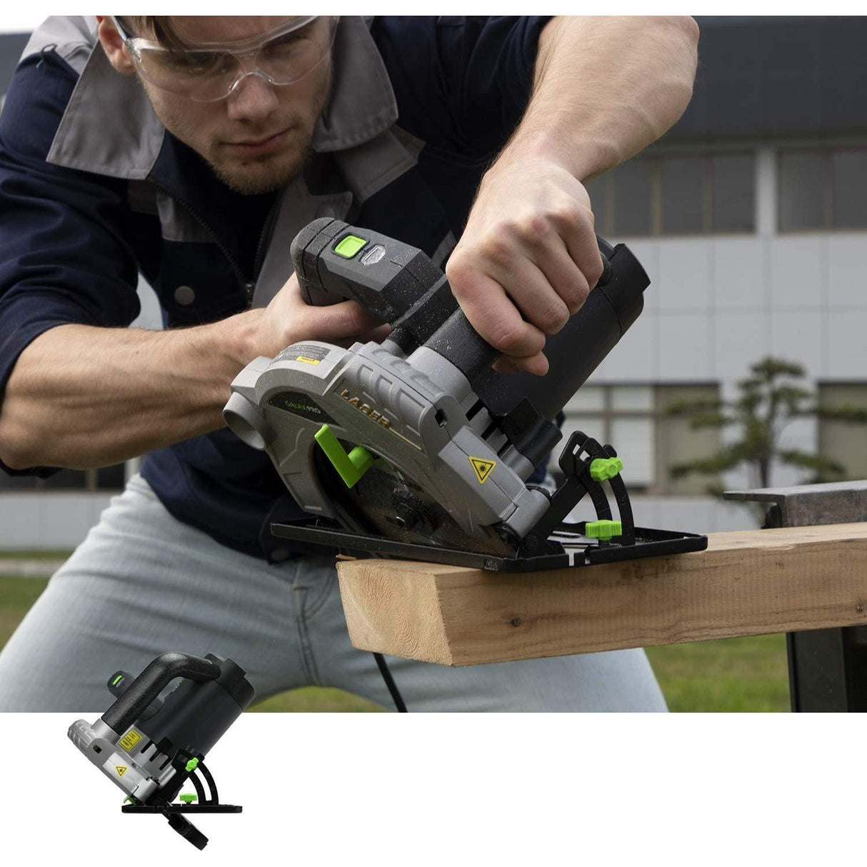 Galax Pro 76301 1500w 5500rpm Circular Saw Electric Saw, Black