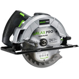 Galax Pro 76331 Circular Saw 1200W, 10 Amp, 5800 RPM, Bevel Angle (0 to 45 °), 7-1 / 4-Inch Blade Joint Cuts