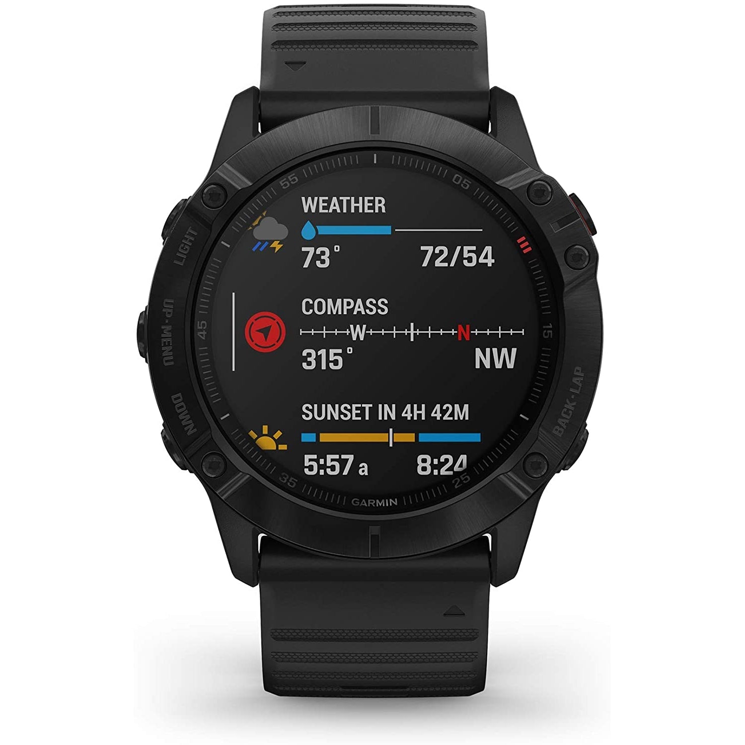 Garmin Fenix 6X Pro, Ultimate Multisport GPS Watch, Black - Refurbished Pristine