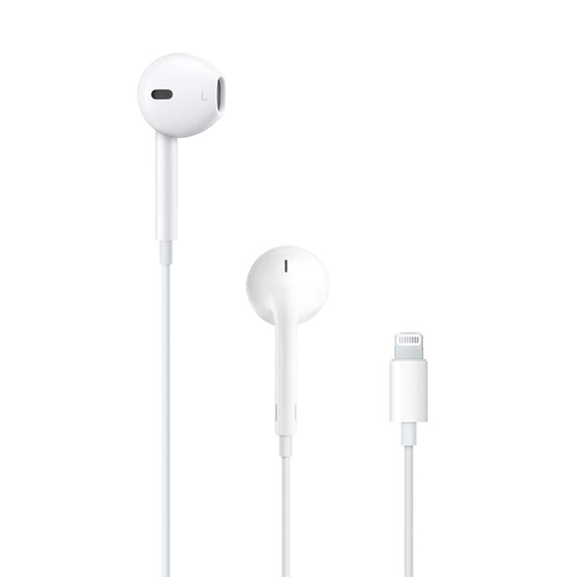 Apple EarPods with Lightning Connector, Remote and Mic, White - Open Box