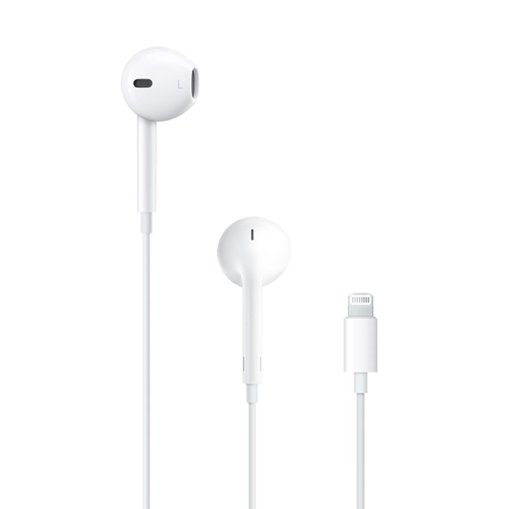 Apple EarPods with Lightning Connector, Remote and Mic, White - Refurbished Excellent