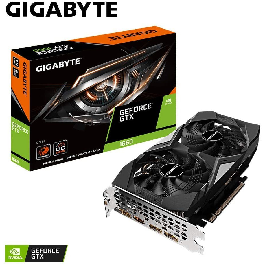 Gigabyte Aorus GeForce GTX 1660 OC 6G - Grade A