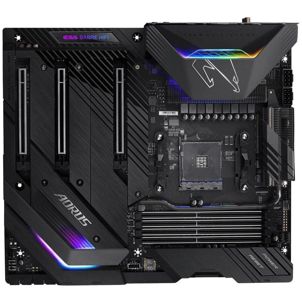Gigabyte X570 Aorus Xtreme Motherboard with Direct 16 Phases Infineon Digital VRM, Fins-Array Heats, Triple PCIe 4.0 M.2 with Thermal Guardsink,