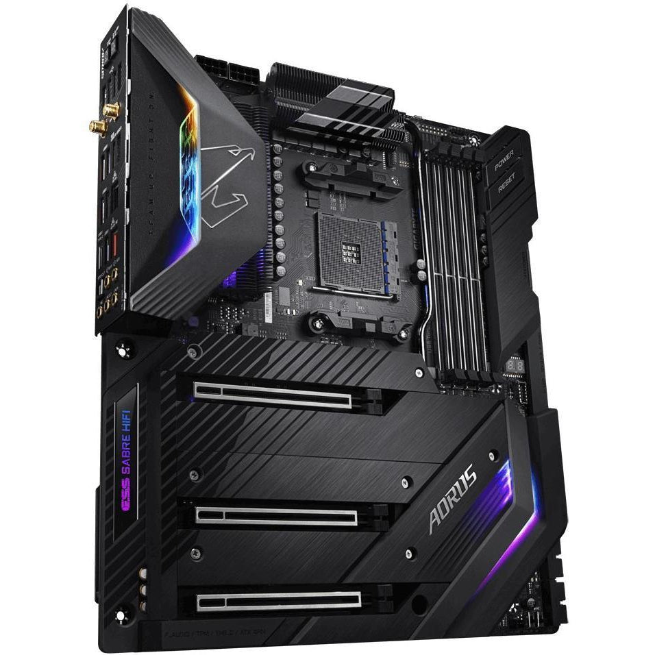Gigabyte X570 Aorus Xtreme Motherboard with Direct 16 Phases Infineon Digital VRM, Fins-Array Heats, Triple PCIe 4.0 M.2 with Thermal Guardsink,