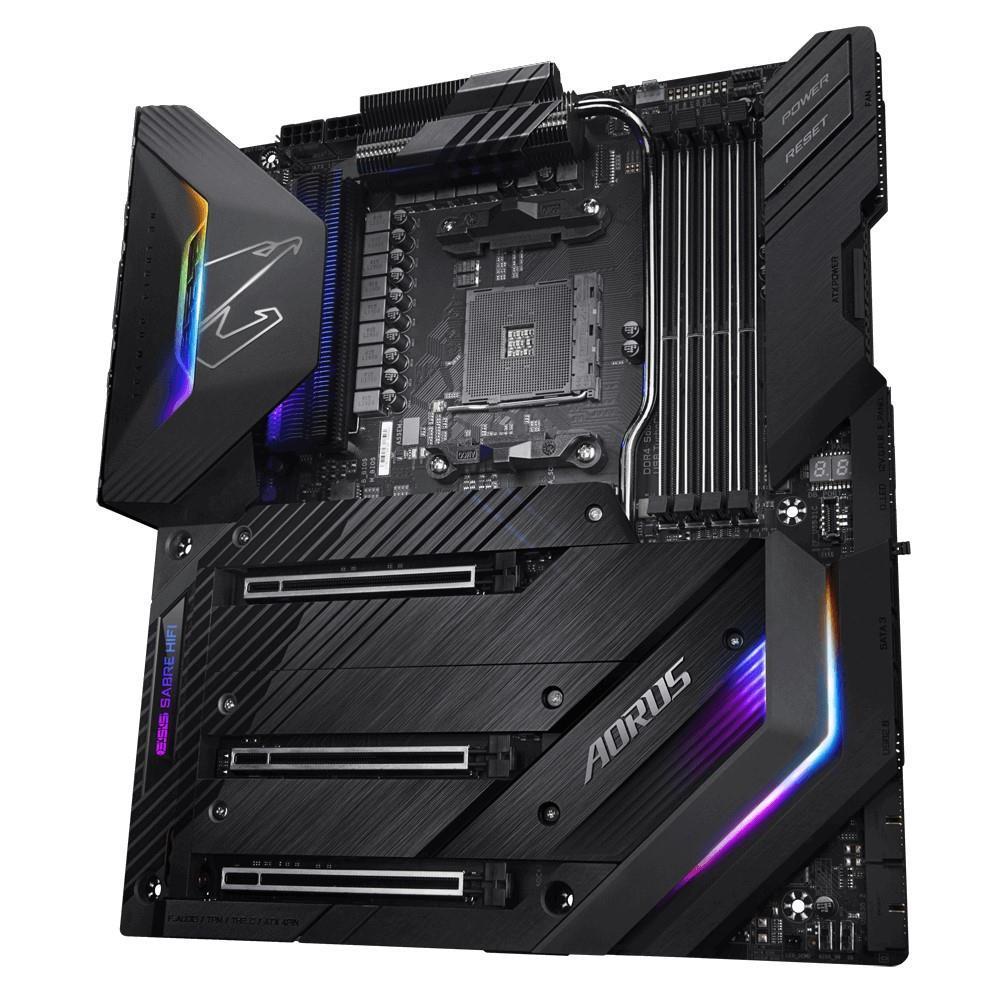 Gigabyte X570 Aorus Xtreme Motherboard with Direct 16 Phases Infineon Digital VRM, Fins-Array Heats, Triple PCIe 4.0 M.2 with Thermal Guardsink,