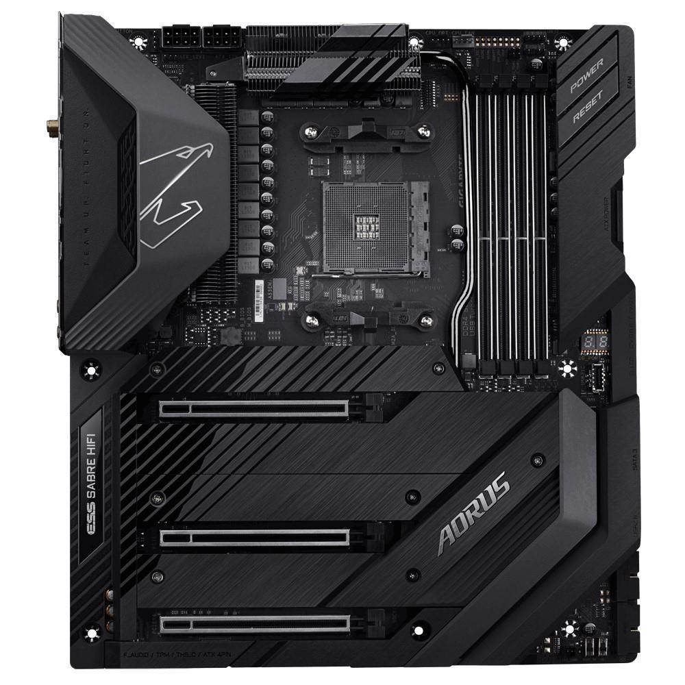 Gigabyte X570 Aorus Xtreme Motherboard with Direct 16 Phases Infineon Digital VRM, Fins-Array Heats, Triple PCIe 4.0 M.2 with Thermal Guardsink,
