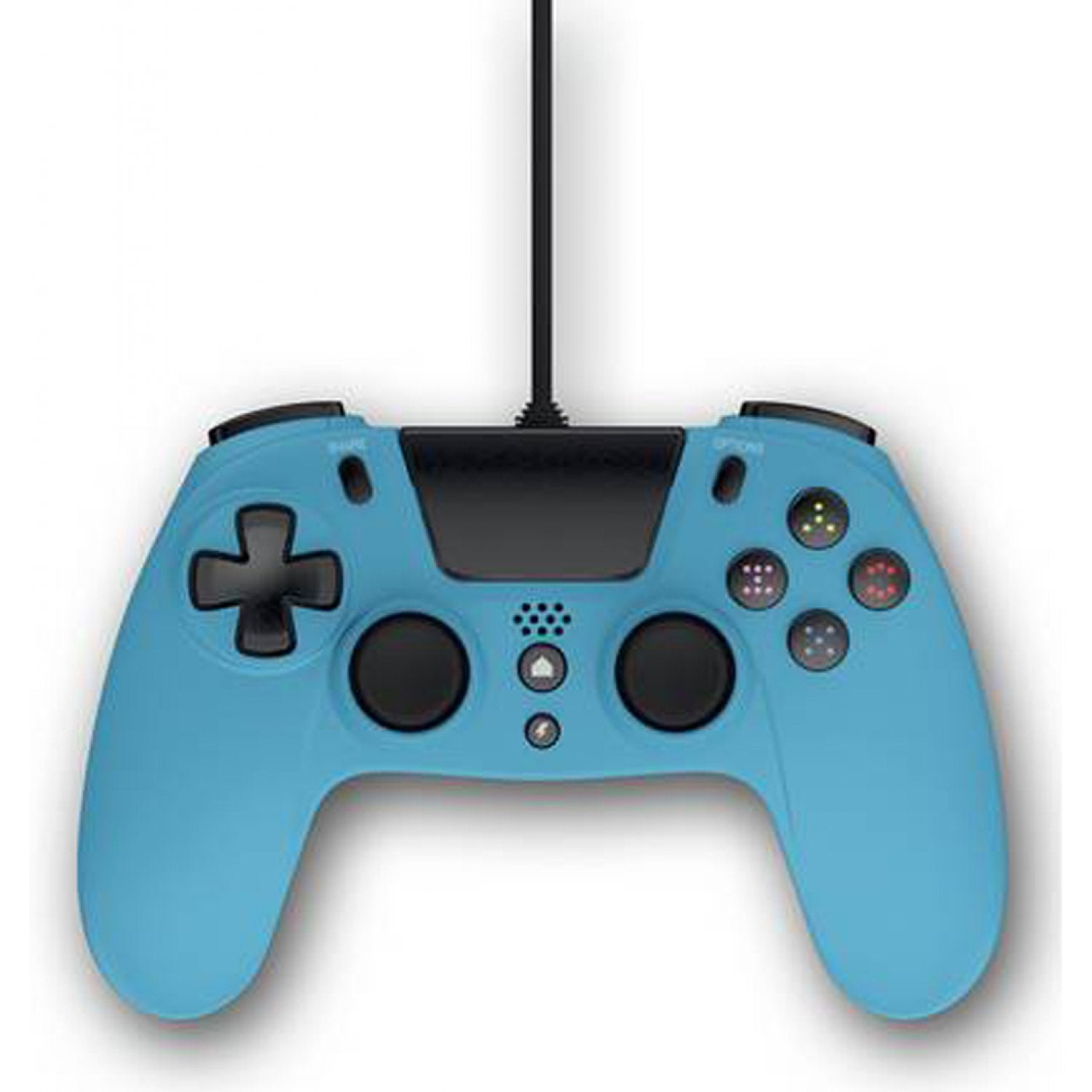 Gioteck VX-4 Wired Controller for PlayStation 4, Blue