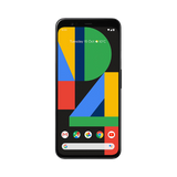 Google Pixel 4 Smartphone, Android, 5.7", 4G LTE, SIM Free, 64GB, Clearly White / Just Black
