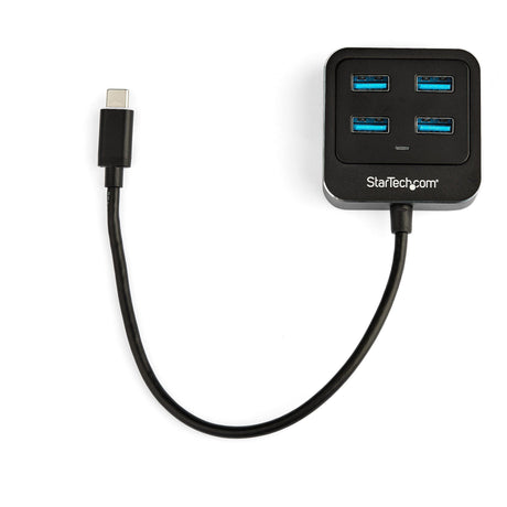 4-Port USB C Hub - USB-C to 4x USB-A Ports - SuperSpeed 10Gbps USB 3.1/3.2 Gen 2 Adapter Hub for Laptop - Aluminum
