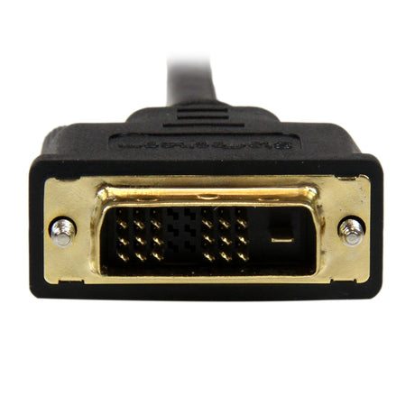 StarTech 1m (3.3 ft) Mini HDMI to DVI Cable - DVI-D to HDMI Cable HDCDVIMM1M