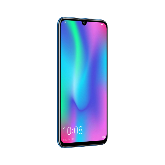 Honor 10 Lite Dual SIM Smartphone, Android, 6.21”, 4G LTE, SIM Free, 64GB, Sapphire Blue