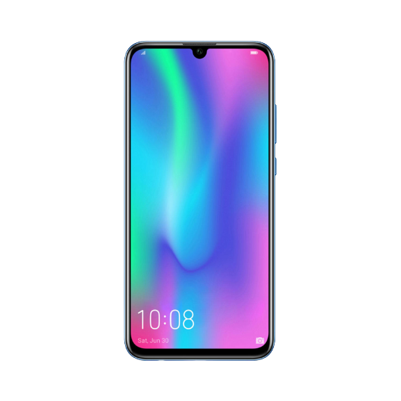 Honor 10 Lite Dual SIM Smartphone, Android, 6.21”, 4G LTE, SIM Free, 64GB, Sapphire Blue