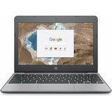 HP Chromebook 11-V001NA Y3V73EA#ABU Intel Celeron N3060 4GB, 16GB, 11.6" Laptop - Grey