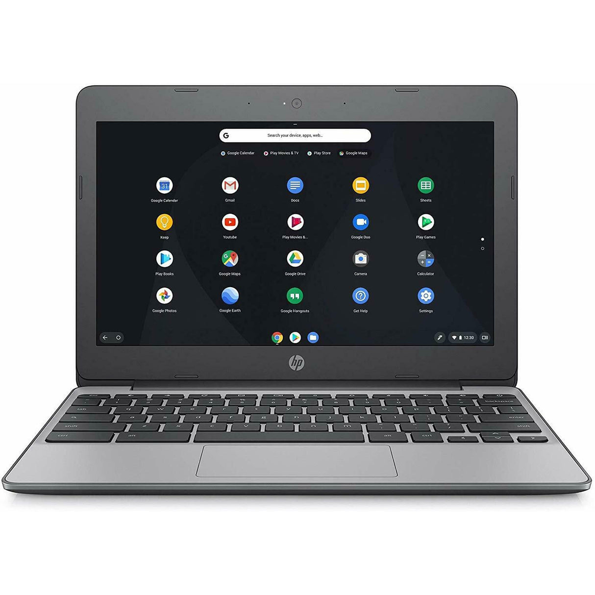 HP Chromebook 11-V001NA Y3V73EA#ABU Intel Celeron N3060 4GB, 16GB, 11.6" Laptop - Grey