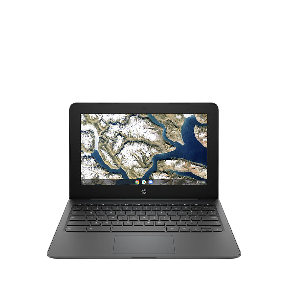 HP 11a-nb0000na Chromebook Laptop, Intel Celeron, 4GB RAM, 32GB eMMC, 11.6", Grey - Refurbished Pristine