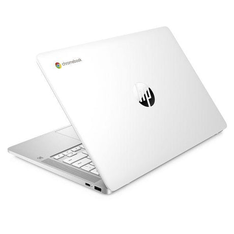 HP 14a-na0502sa 14" Chromebook, Intel Pentium, 8GB, 128GB, White (1D5J3EA#ABU)