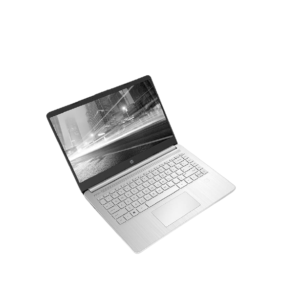 HP 14s-dq0000na 14" Full HD Laptop, Intel Pentium Gold, 4GB RAM, 128GB SSD, 3T168EA#ABU, Natural Silver