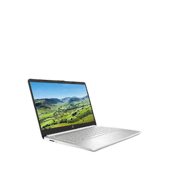 HP 14S-FQ0000NA Laptop, AMD Ryzen 5 8GB RAM 256GB SSD 14" Silver - Refurbished Pristine