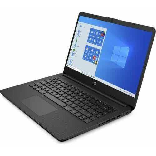 HP 14s-fq0508sa 14" Laptop, AMD 3020e, 64GB eMMC, 4GB RAM, Windows 10 S, Black - 1L6L0EAABU