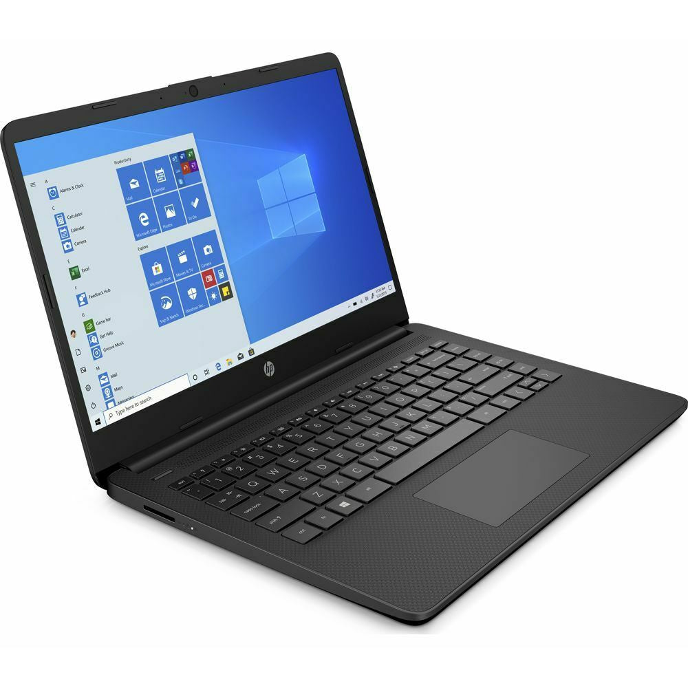 HP 14s-fq0508sa 14" Laptop, AMD 3020e, 64GB eMMC, 4GB RAM, Windows 10 S, Black - 1L6L0EAABU