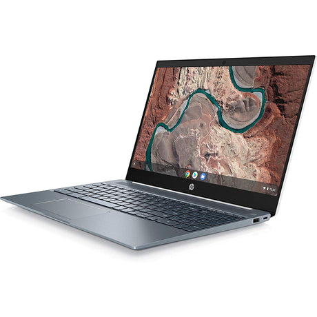 HP 15-de0002na Chromebook, Intel Core i3, 15.6", 8GB RAM, 128GB SSD, 6QB08EA#ABU - White - Refurbished Excellent