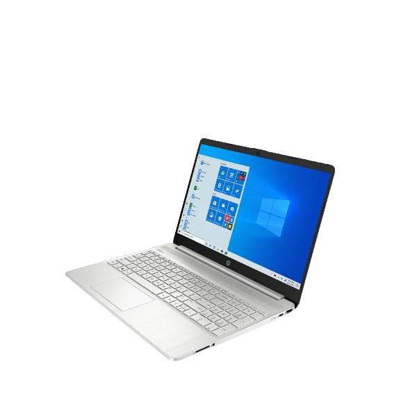 HP 15S-EQ0004NA Laptop, Intel Pentium, 4GB RAM, 128GB SSD, 15.6", Silver - Refurbished Good