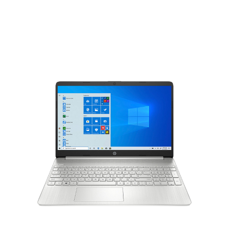HP 15S-EQ0004NA Laptop, AMD Ryzen 3, 4GB RAM, 128GB SSD, 15.6", Silver - Refurbished Excellent