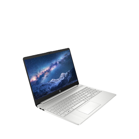 HP 15S-EQ1033NA Laptop, 1E9R8EA#ABU AMD Ryzen 3 Processor, 8GB RAM, 128GB SSD, 15.6" Full HD - Silver