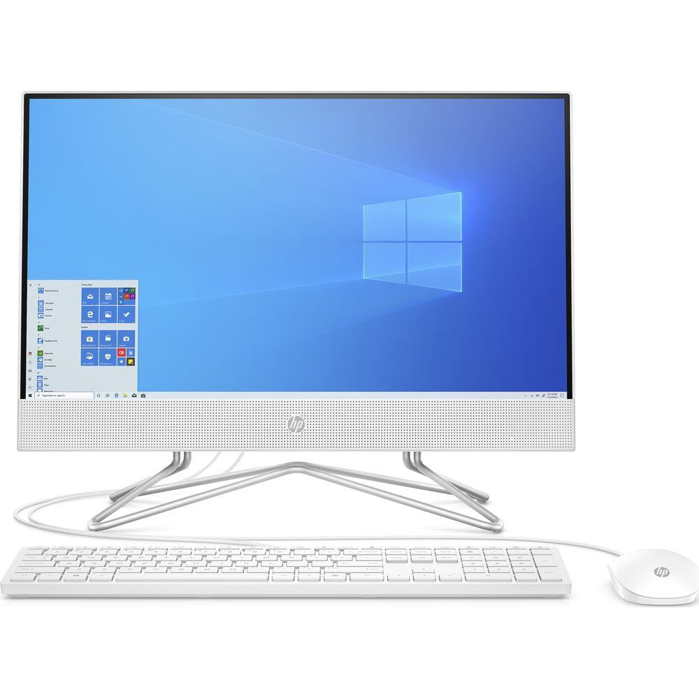 HP 22-c0044na 21.5" AMD A9 All-in-One PC - 1 TB HDD, White - 6WU43EA#ABU
