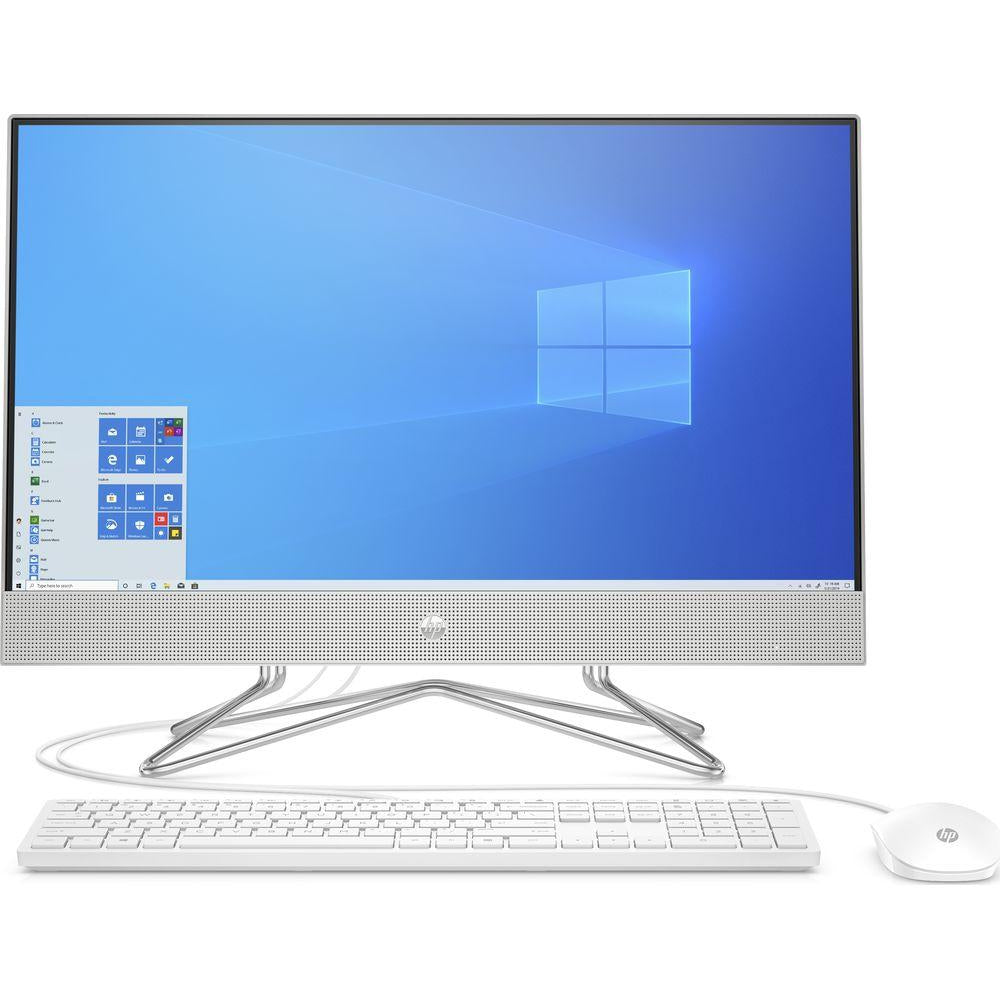 HP 24-dp0002na 23.8" All-in-One PC - AMD Ryzen 5, 256 GB SSD, 8GB RAM, Silver 1D9X6EAABU