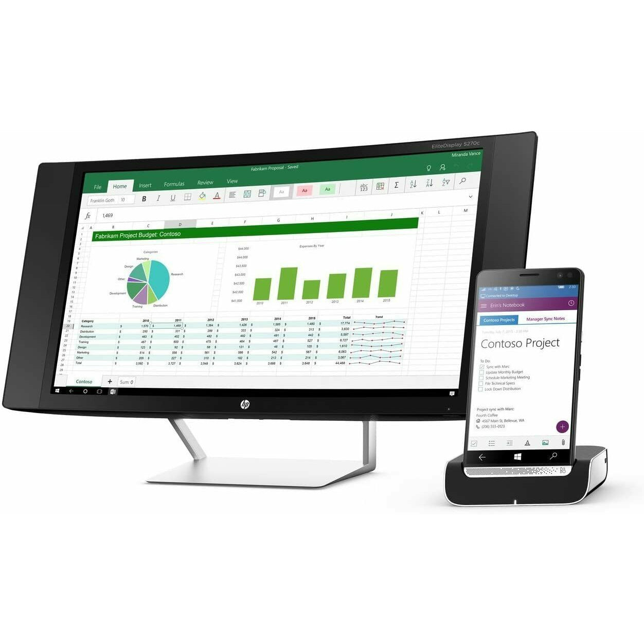 限定商品HP-ELITE-X3-SINGLE-DESCDOCKスマホセット
