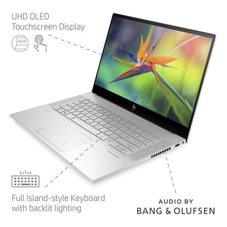 HP ENVY 15-ep0512na 15.6" Laptop - Intel Core i7, 512GB SSD, 16GB RAM, Silver - 157T3EA