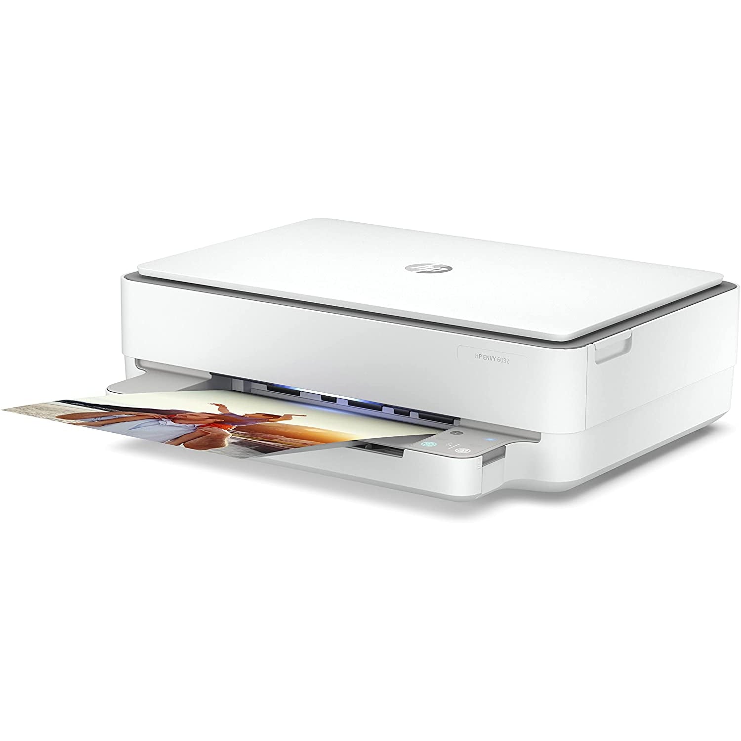 HP Envy 6032 All-in-One Wireless Inkjet Printer, White - New