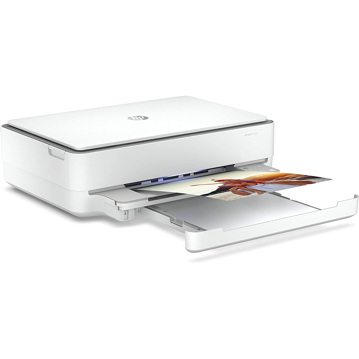 HP Envy 6032 All-in-One Wireless Inkjet Printer, White - New