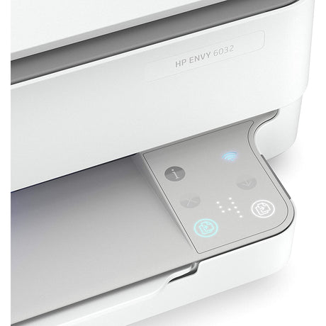 HP Envy 6032 All-in-One Wireless Inkjet Printer, White - Refurbished Pristine