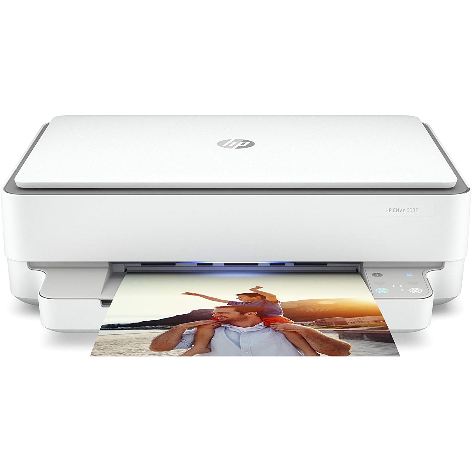 HP Envy 6032 All-in-One Wireless Inkjet Printer, White - Refurbished Pristine