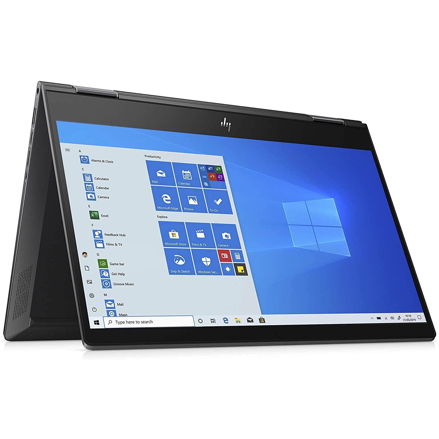 HP ENVY x360 13-ar0001na 13.3 Inch FHD Touch-Screen Convertible Laptop - (Black) (AMD Ryzen 5-3500U Quad Core