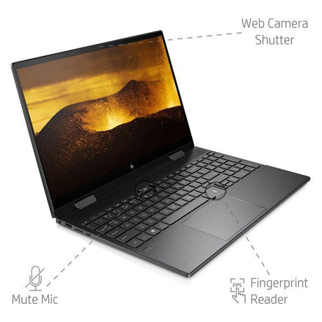 HP ENVY x360 15.6" AMD Ryzen 7 2 in 1 Laptop - 512GB SSD, 16GB RAM, (2R563EA#ABU) - Black
