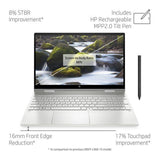HP ENVY x360 15.6" Intel Core i7, 2 in 1 Laptop - 512GB SSD, 16GB RAM, Natural Silver - 2S552EA#ABU