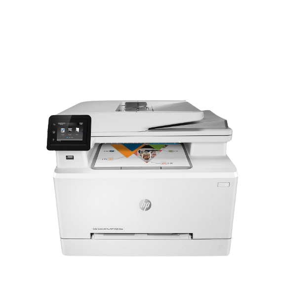 HP LaserJet Pro M283FDW Wireless Colour Printer with Wi-Fi & Instant-On Technology, White