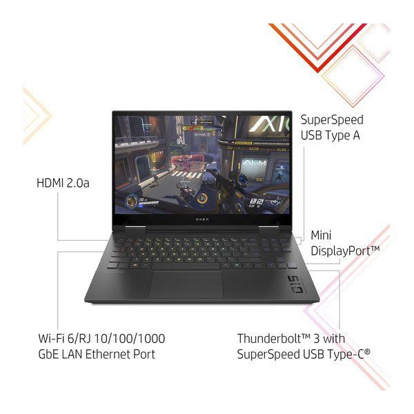 HP OMEN 15-ek0503na 15.6" Gaming Laptop - Intel Core i7 10th Gen, RTX 2060, 16GB RAM, 512 GB SSD