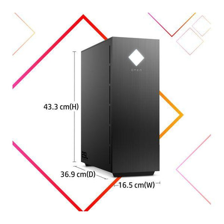 HP OMEN 25L Gaming PC - Intel Core i5, GTX 1660 Super, 2 TB HDD & 256 GB SSD, 9ZA30EA#ABU