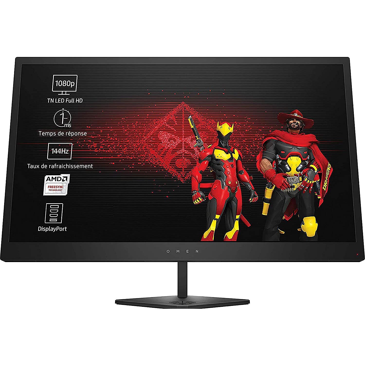 HP Omen LED Monitor 25 inches FHD 1080p HDMI